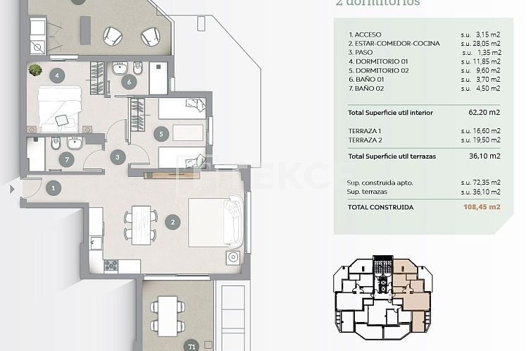 Appartement in Calpe