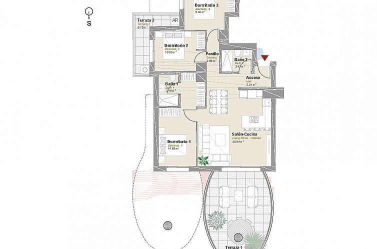 Appartement in Calpe