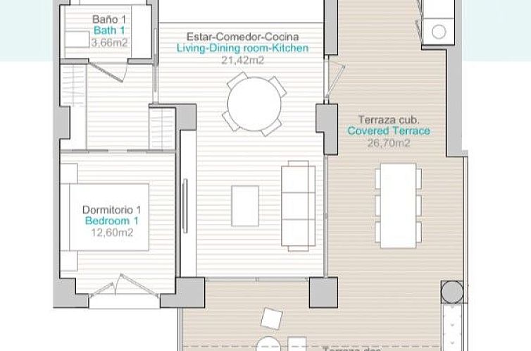 Appartement in Calpe