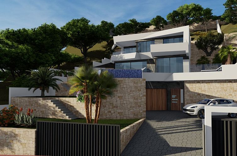 Vrijstaande woning in Calpe
