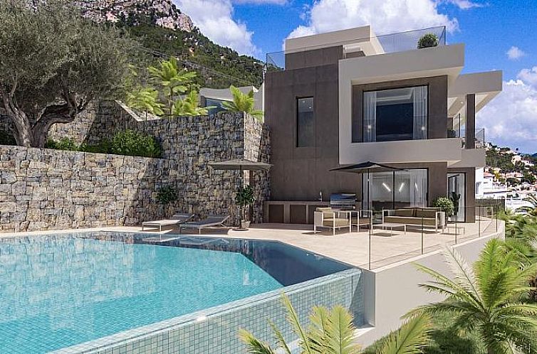 Vrijstaande woning in Calpe