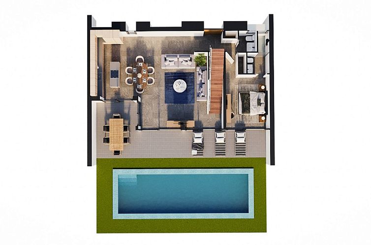 Vrijstaande woning in Calpe