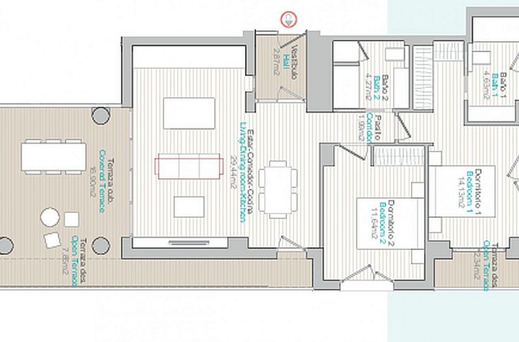 Appartement in Calpe