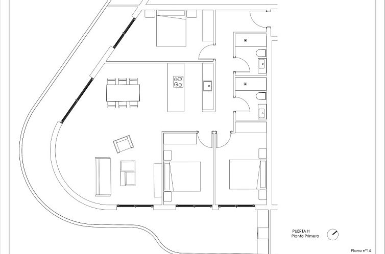 Appartement in Calpe