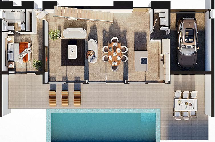 Vrijstaande woning in Calpe