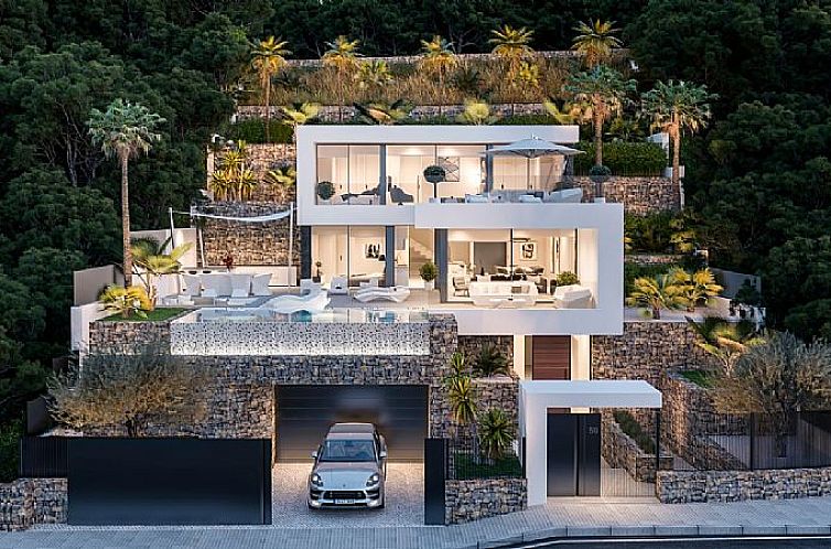 Vrijstaande woning in Calpe