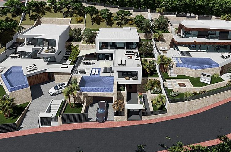 Vrijstaande woning in Calpe
