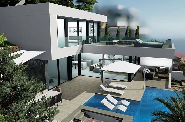 Vrijstaande woning in Calpe