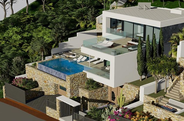 Vrijstaande woning in Calpe