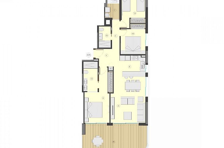 Appartement in Calpe