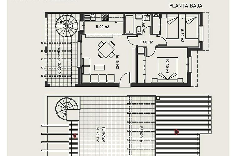 Geschakelde woning in Calpe