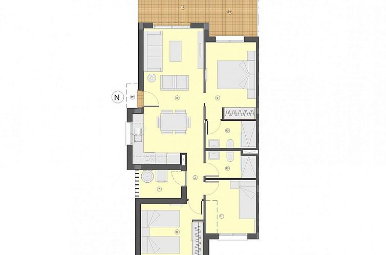 Geschakelde woning in Busot
