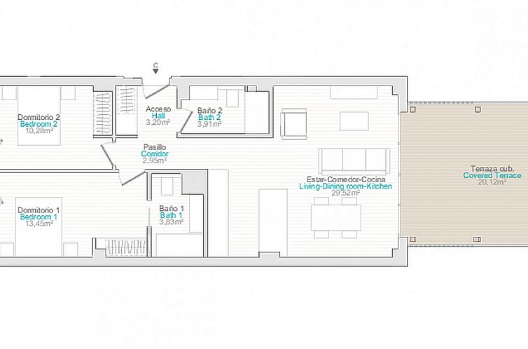 Appartement in Dénia