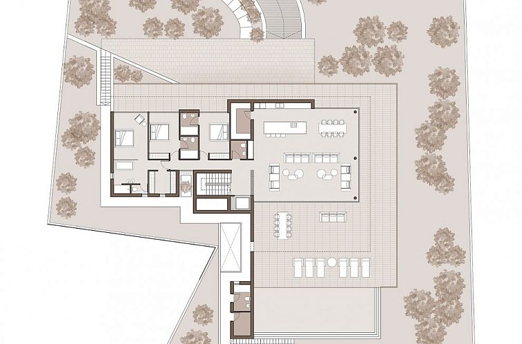 Vrijstaande woning in Moraira