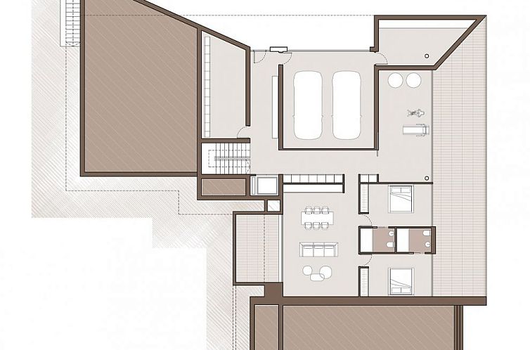 Vrijstaande woning in Moraira