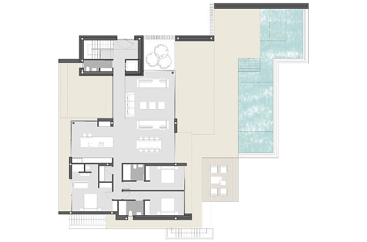 Vrijstaande woning in Moraira