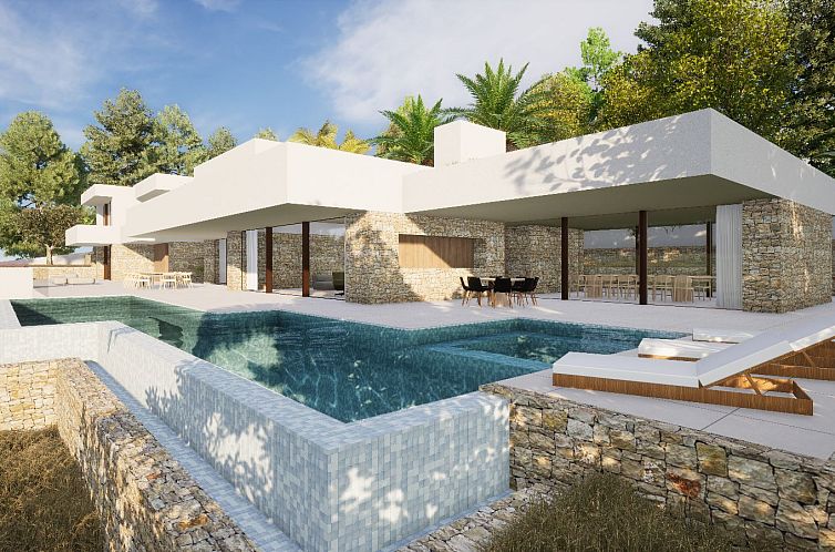 Vrijstaande woning in Moraira