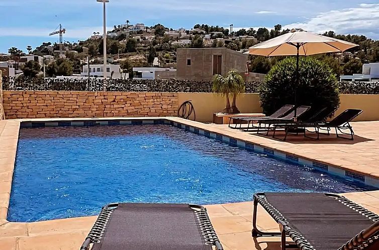 Unterkunft 14909324 - Ferienhaus Costa blanca - Luxe villa finca-stijl zwembad met zeezicht