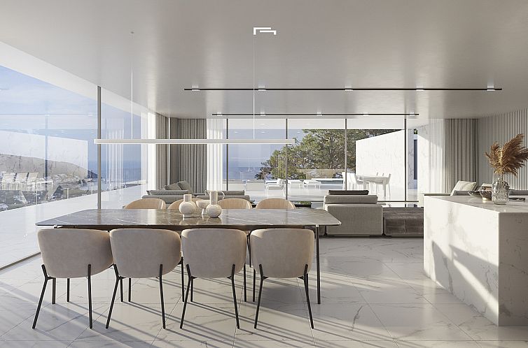 Vrijstaande woning in Moraira