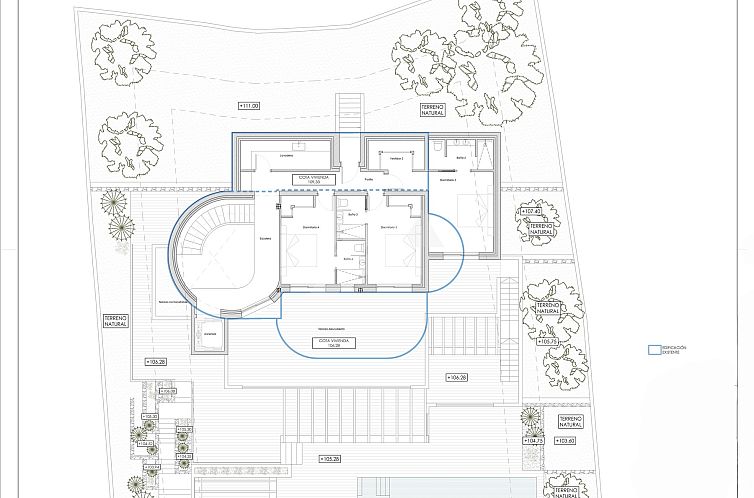Vrijstaande woning in Moraira