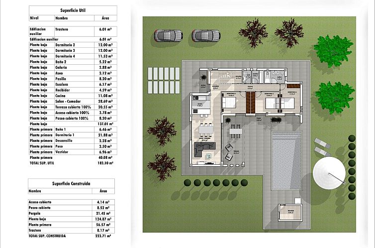 Vrijstaande woning in Aspe
