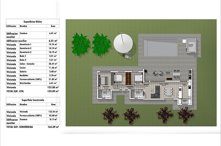 Vrijstaande woning in Aspe