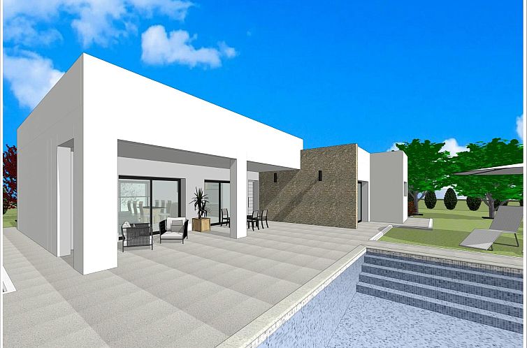 Vrijstaande woning in Aspe