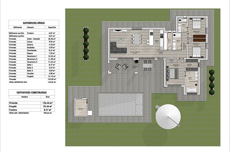 Vrijstaande woning in Aspe