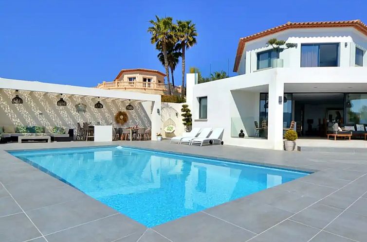 Unterkunft 14911189 - Ferienhaus Costa blanca - LUXURY 4 BEDROOM VILLA SEA VIEW+GYM