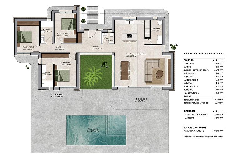 Vrijstaande woning in Pinoso