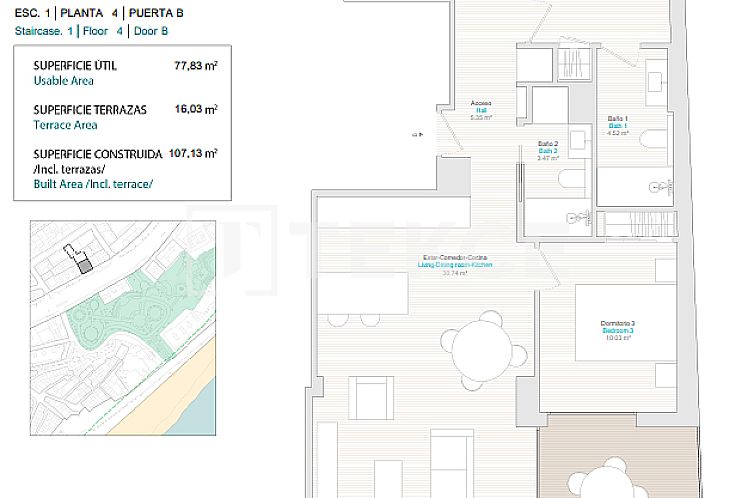Appartement in Villajoyosa