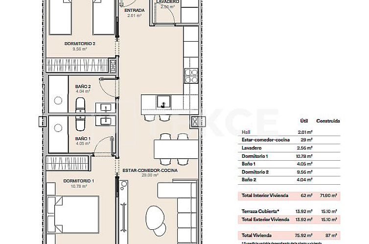 Appartement in La Nucia Centro