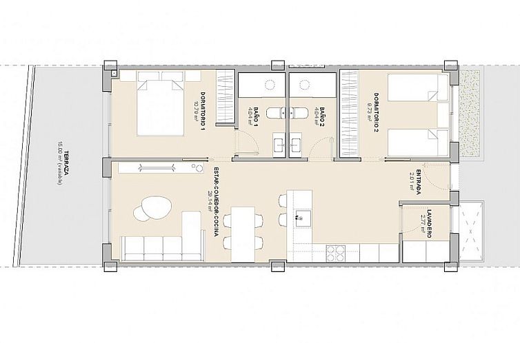 Appartement in La Nucía