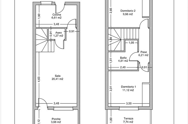 Geschakelde woning in Ciudad Quesada