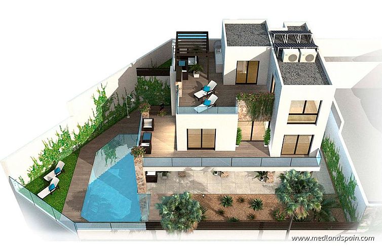 Vrijstaande woning in Ciudad Quesada