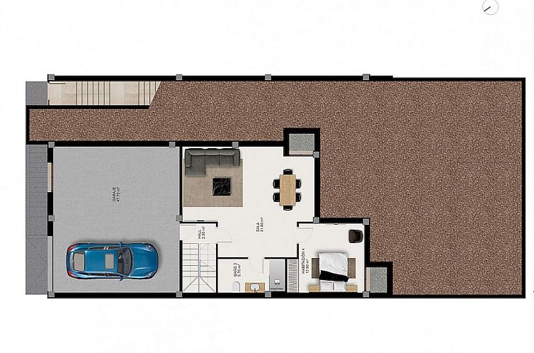 Vrijstaande woning in Ciudad Quesada