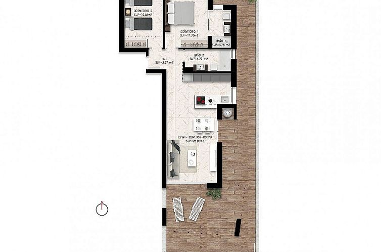 Geschakelde woning in Ciudad Quesada