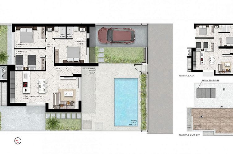 Vrijstaande woning in Ciudad Quesada