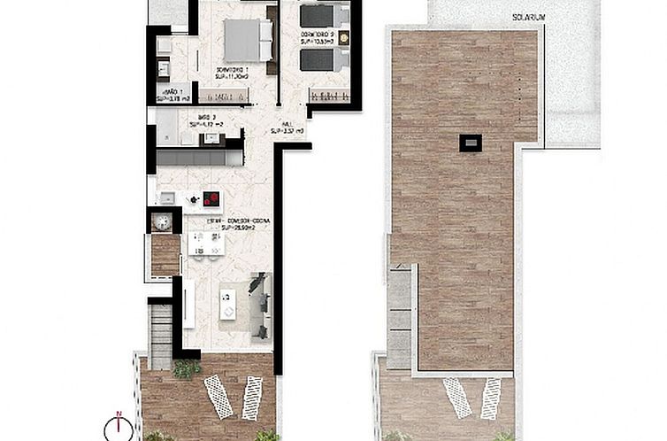 Geschakelde woning in Ciudad Quesada