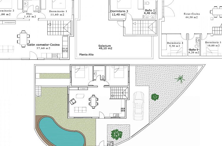 Vrijstaande woning in Ciudad Quesada