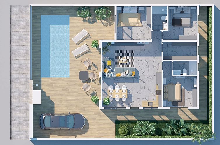 Vrijstaande woning in Ciudad Quesada