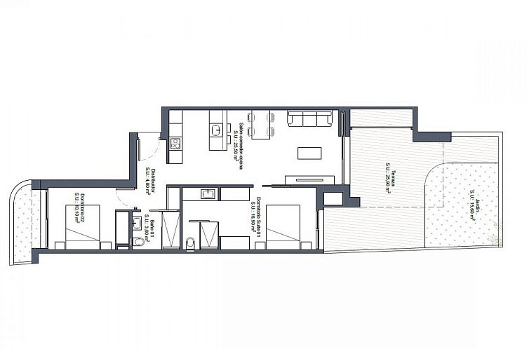 Geschakelde woning in Ciudad Quesada
