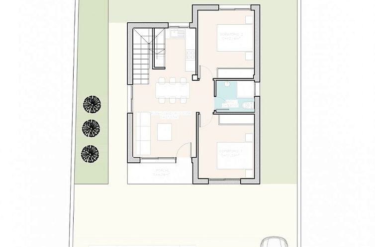 Vrijstaande woning in Ciudad Quesada