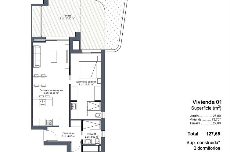 Appartement in Rojales