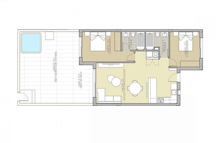 Geschakelde woning in Rojales