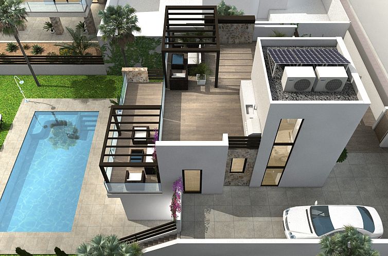 Vrijstaande woning in Rojales