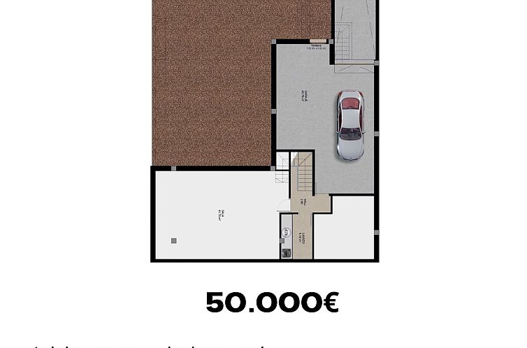 Vrijstaande woning in Rojales
