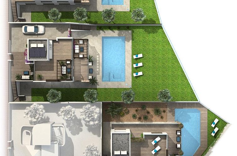 Vrijstaande woning in Rojales