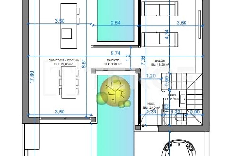 Vrijstaande woning in Rojales