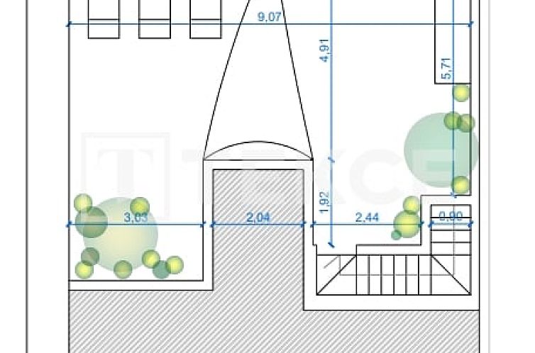 Vrijstaande woning in Rojales